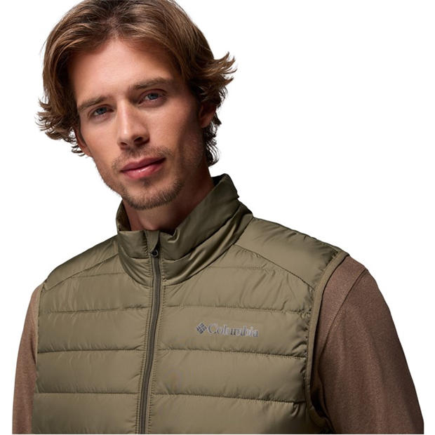 Stone Green - Columbia - Men's Foster Falls Insulated Sleeveless Gilet