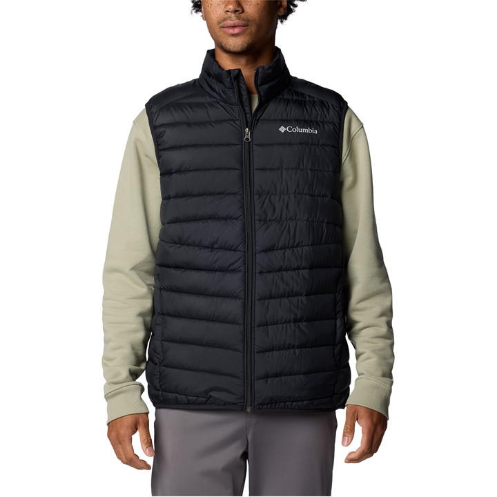 Columbia Men's Black Foster Falls Insulated Sleeveless Gilet in Size L, Sports Direct
