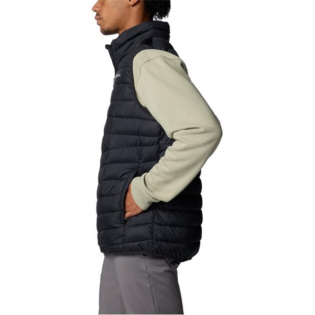 Black - Columbia - Men's Foster Falls Insulated Sleeveless Gilet