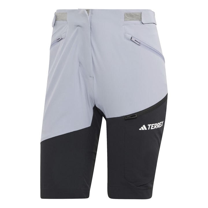 Adidas Women' Purple Terrex Xperior Shorts in Size S, Sports Direct