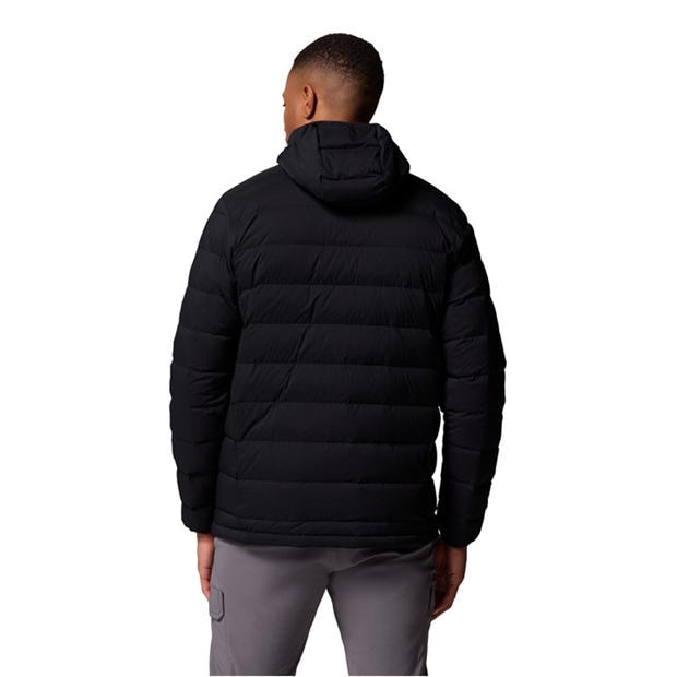 Black - Columbia - Men's Drift Peak 4-Way Stretch Water-Resistant Down Jacket