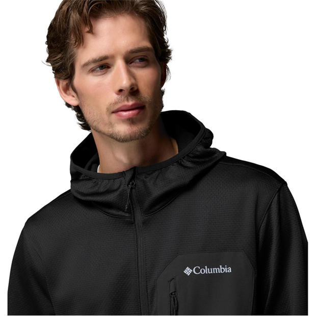 Black - Columbia - Tall Heights™ Hdd Grid Fleece Full Zip