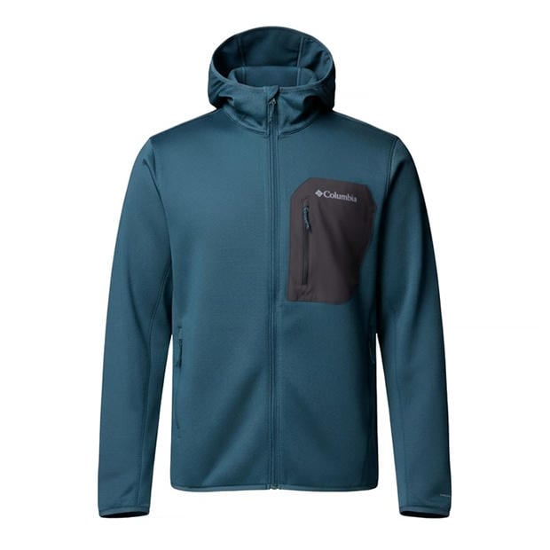 Blue - Columbia - Tall Heights™ Hdd Grid Fleece Full Zip
