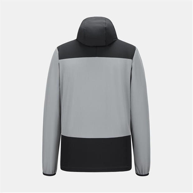 Grey/Black - Karrimor - Mens Base Camp Windproof DWR Long Sleeve Softshell Jacket