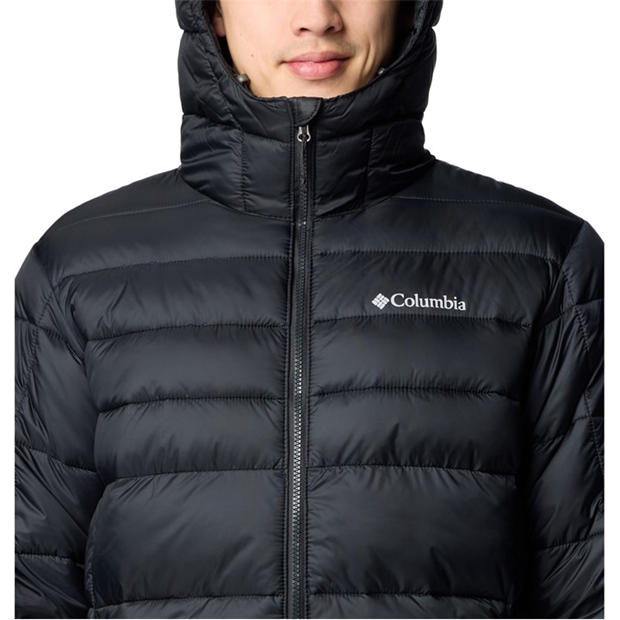 Black - Columbia - Men's Buck Butte Water-Resistant Faux Down Insulated Puffer Jacket