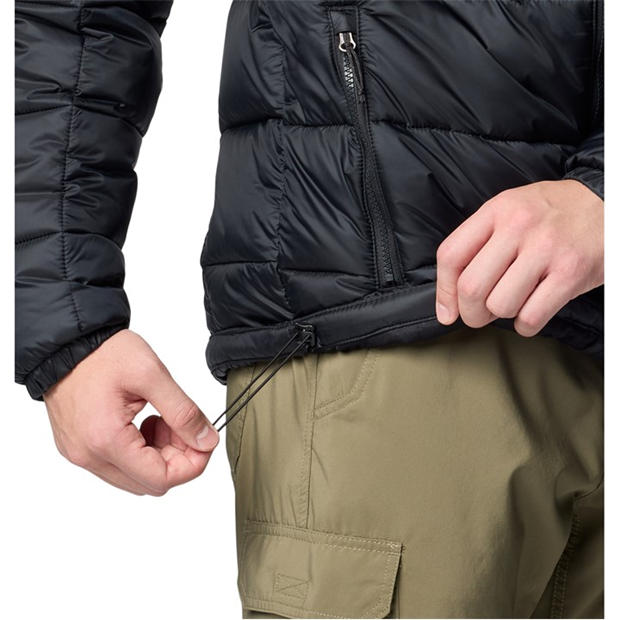 Black - Columbia - Men's Buck Butte Water-Resistant Faux Down Insulated Puffer Jacket