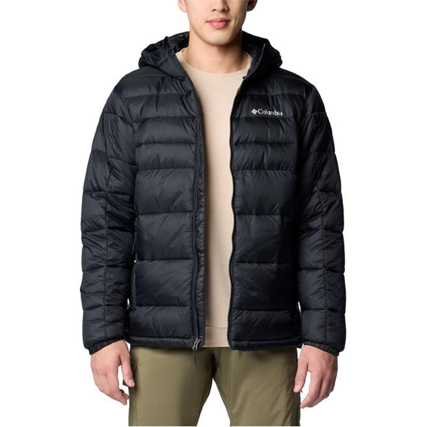 Black - Columbia - Men's Buck Butte Water-Resistant Faux Down Insulated Puffer Jacket