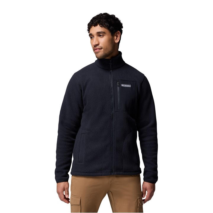 Columbia Men's Black Full Zip Fleece in Size L, Sports Direct