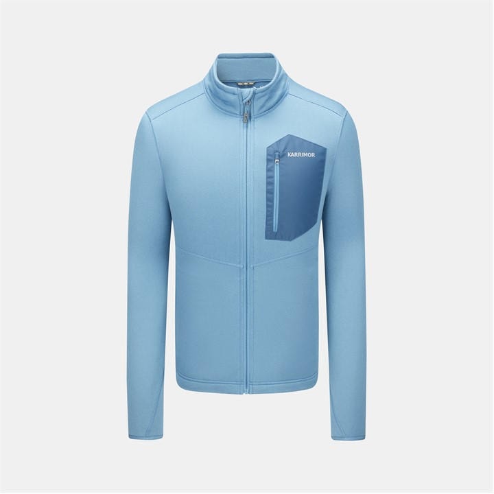 Karrimor Men's Blue Helium Fleece Jacket in Size M, Sports Direct