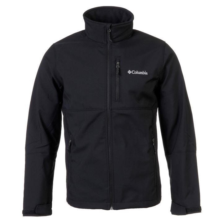 Columbia Men's Black Ascender Water And Wind Resistant Softshell Jacket in Size L, Sports Direct