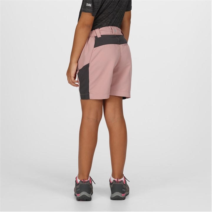 Regatta  Kids Pink Walking Shorts in Size 13 - 14 Years, Sports Direct