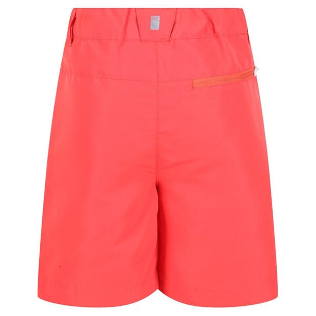 NeonPch/FusC - Regatta - Unisex Kids' SorcerMountS Walking Shorts