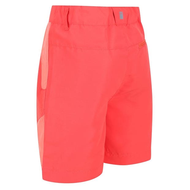 NeonPch/FusC - Regatta - Unisex Kids' SorcerMountS Walking Shorts