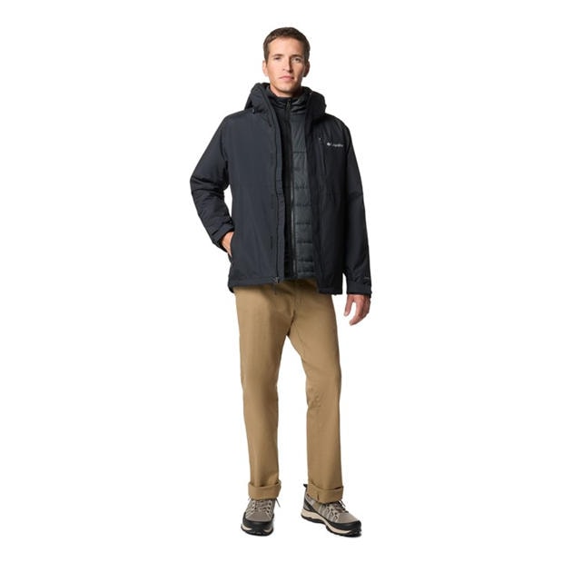Black - Columbia - Men's Element Blocker Waterproof 3-in-1 Jacket