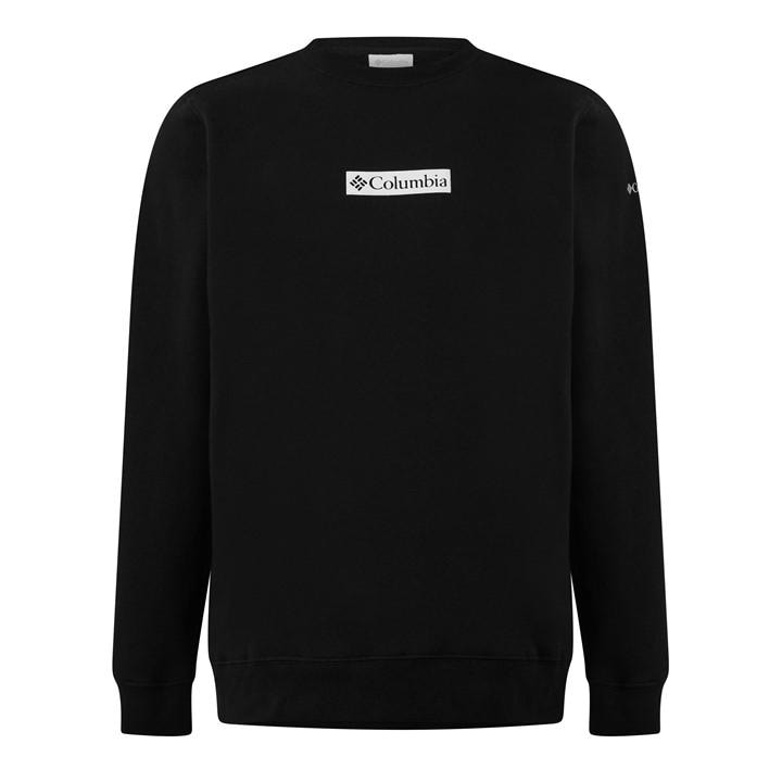 Columbia Men' Black Trek Crew Sweatshirt in Size S, Sports Direct