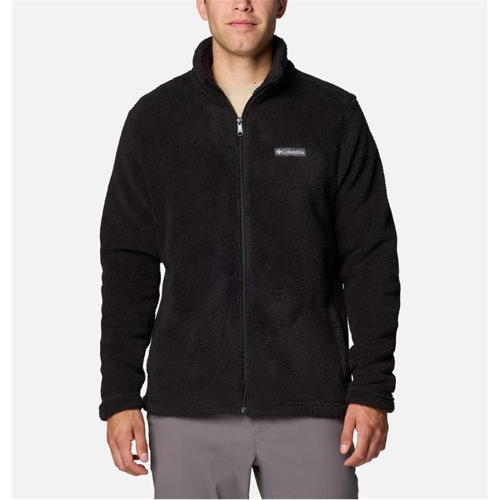 Columbia Men's Black Thornhead Sherpa Full Zip Fleece in Size L, Sports Direct
