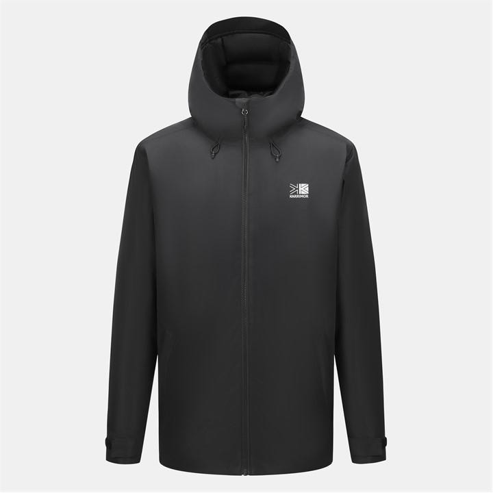 Karrimor Men's Black Sierra Waterproof Thermolite Insulated Puffer Jacket in Size M, Sports Direct