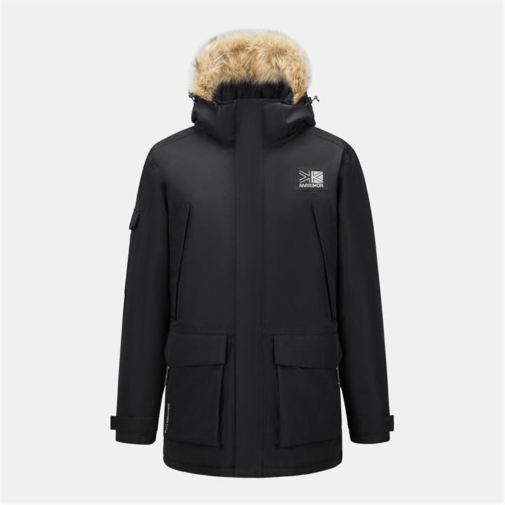 Karrimor Men's Black Urban Waterproof Windproof Parka in Size 2XL, Sports Direct
