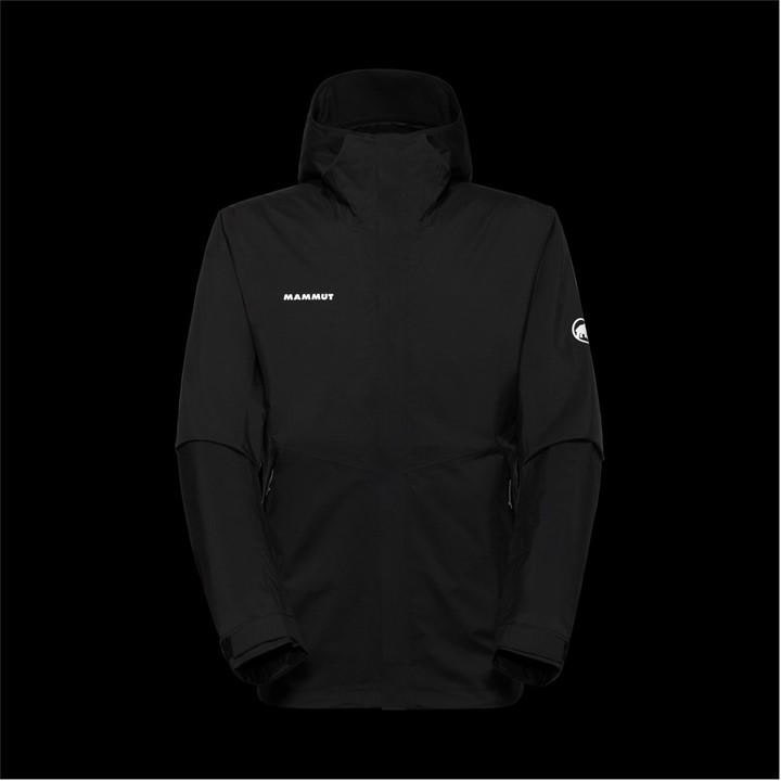 Mammut Men' Black Alto Waterproof Technical Windbreaker Jacket in Size S, Sports Direct
