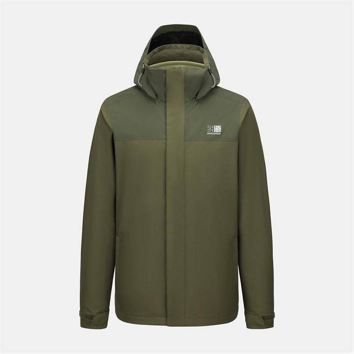 Karrimor Men's Green Waterproof Weathertite 3 In 1 Jacket in Size XL, Sports Direct