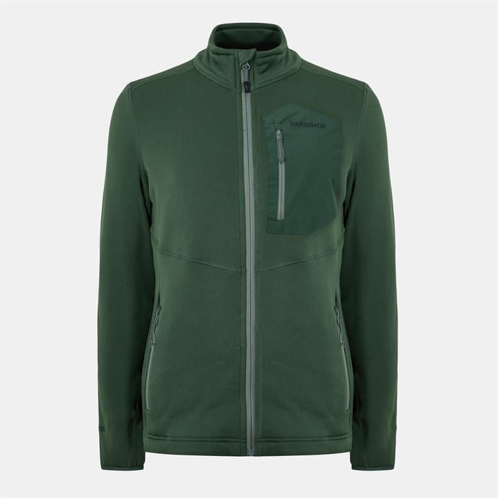 Karrimor Men's Green Helium Full Zip Fleece in Size 2XL, Sports Direct