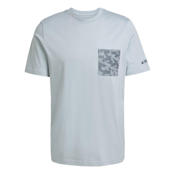 Adidas Men's Grey Puzzle T-Shirt in Size L, Sports Direct
