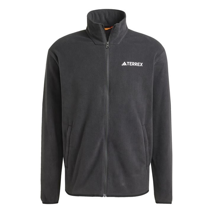 Adidas Men's Black  Essentials Full-Zip Fleece Jacket in Size M, Sports Direct