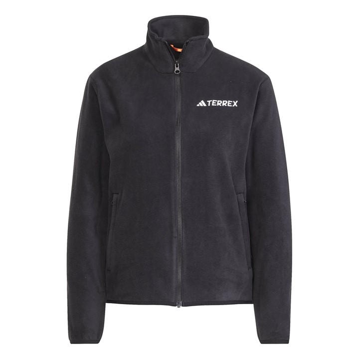 Adidas Women's Black Xperior Cross Country Ski Soft Shell Fleece Jacket - Medium
