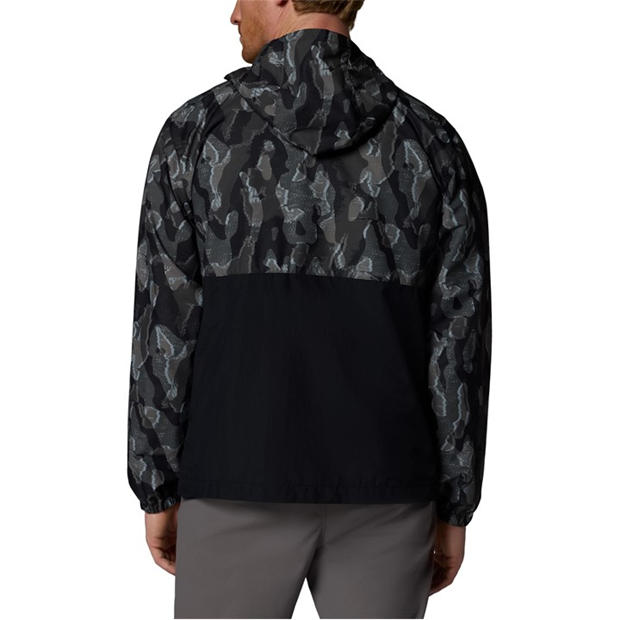 Black Print - Columbia - Spire Valley™ Hooded Windbreaker
