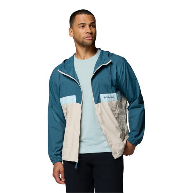 Blue - Columbia - Spire Valley™ Hooded Windbreaker