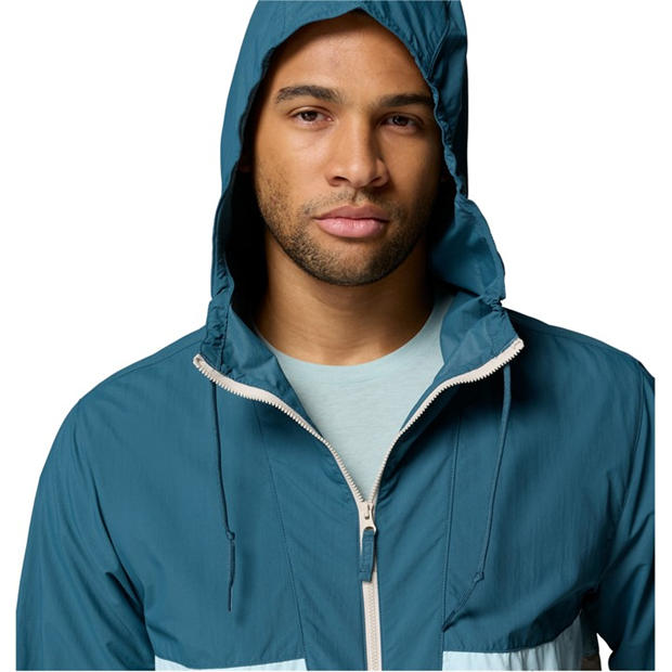 Blue - Columbia - Spire Valley™ Hooded Windbreaker