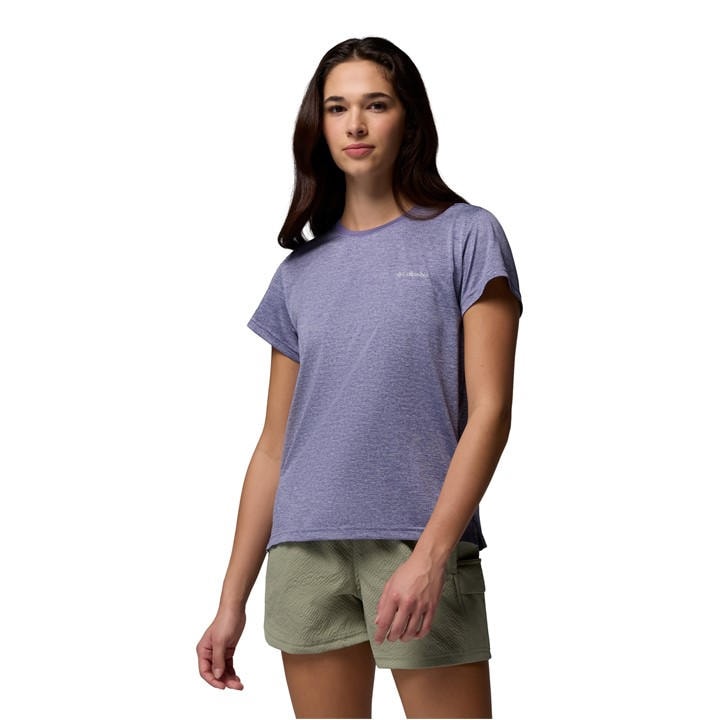 Columbia Women's Purple Bluevista Hill™ Ss Crew in Size 8, Sports Direct