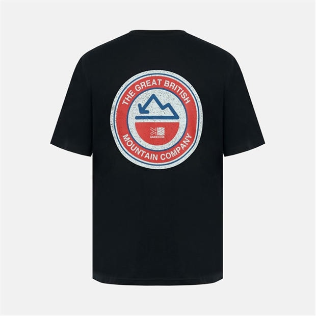 Black - Karrimor - Men's Graphic Cotton Short Sleeve T-Shirt