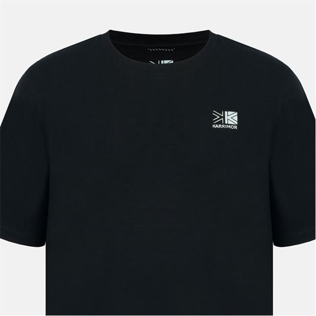 Black - Karrimor - Men's Graphic Cotton Short Sleeve T-Shirt