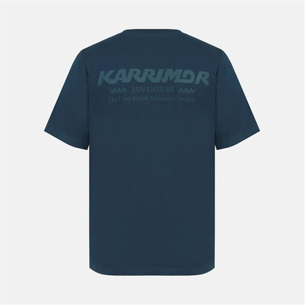 Blue Denim - Karrimor - Men's Graphic Cotton Short Sleeve T-Shirt