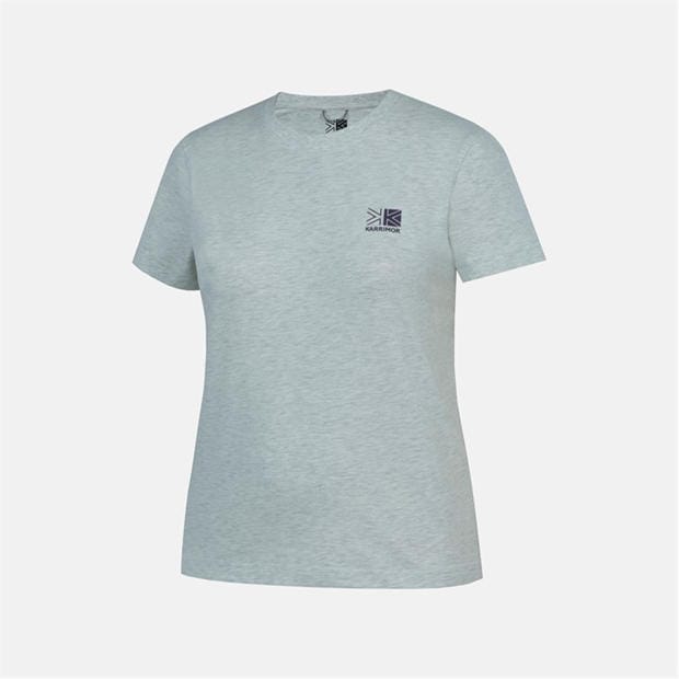 Glacier Marl - Karrimor - Women's Logo Cotton Short Sleeve Crew Neck T-Shirt