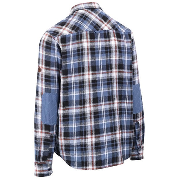 Blue Check - Trespass - Men's Zalah Long Sleeve Shirt
