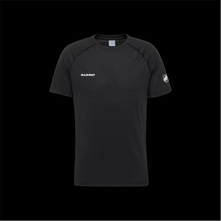 Mammut Men's Black Short Sleeve Performance T-Shirt in Size L, Sports Direct
