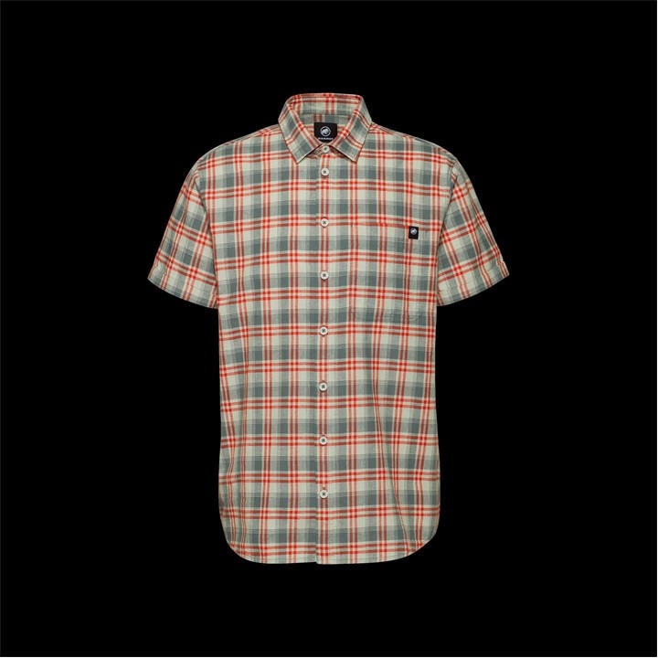 Mammut Men's Grey Trovat Short-Sleeve Performance T-Shirt in Size XL, Sports Direct