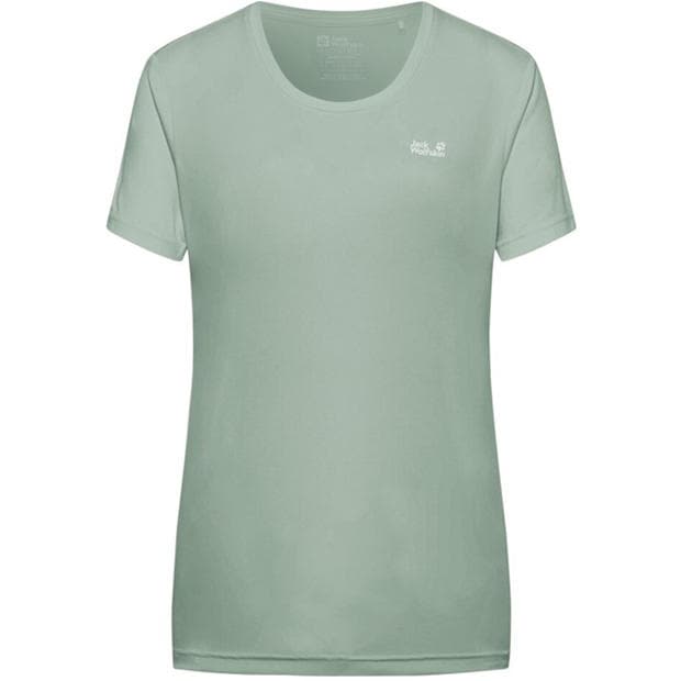 Green - Jack Wolfskin - Women's JW Tech Regular Fit T-Shirt