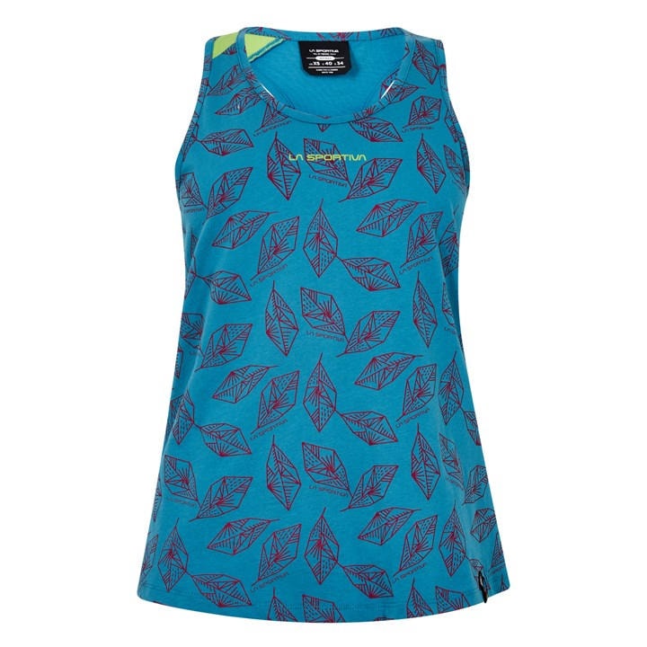 La Sportiva Women's Leaf Tank Top - Topaz Red - 8 (XS) - Image 3