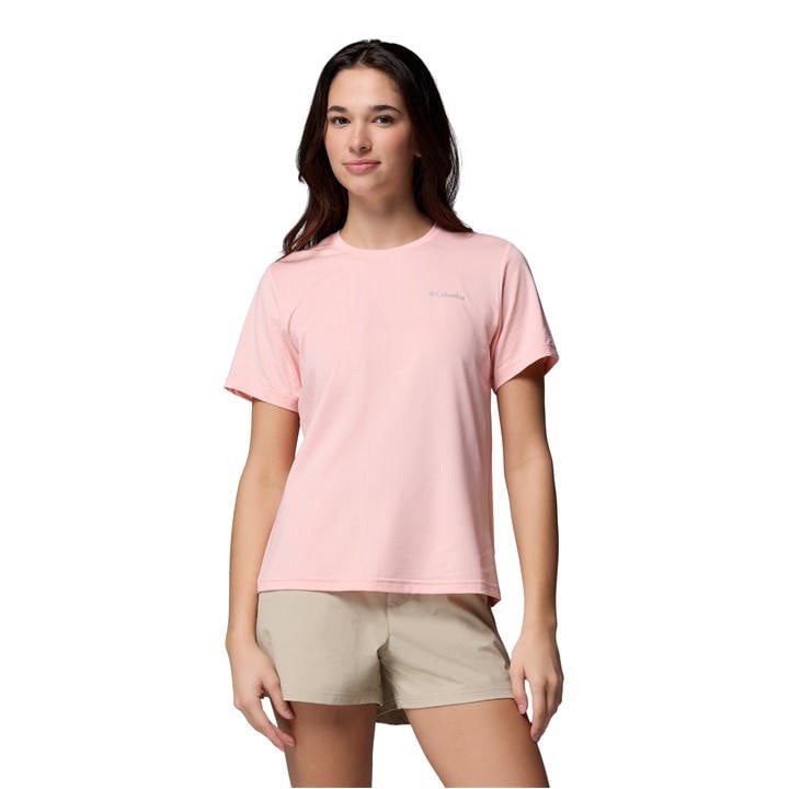 Columbia Women's Blue Short Sleeve Performance T-Shirt in Size 14, Sports Direct