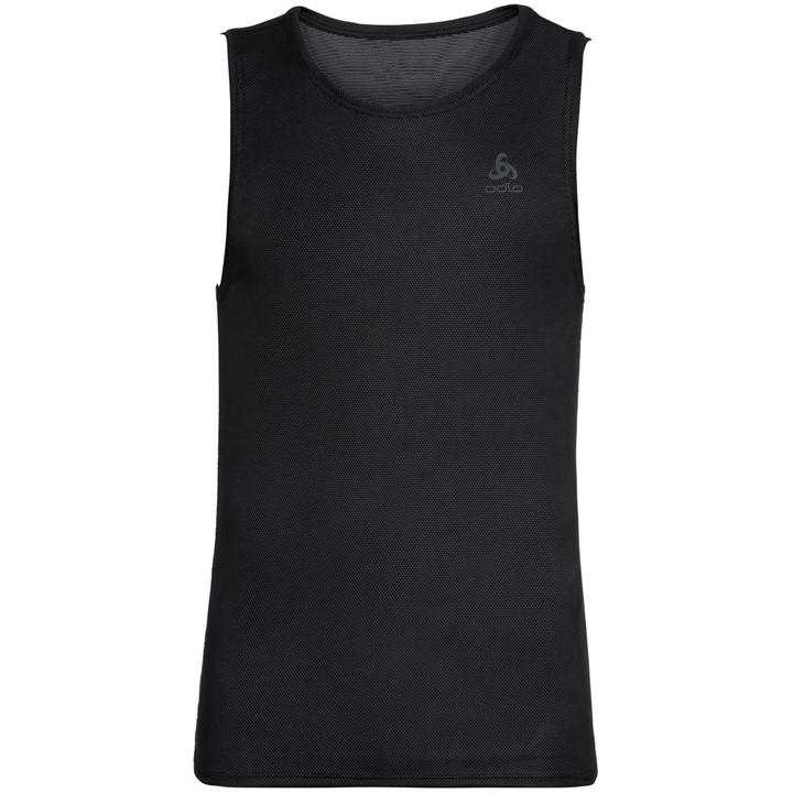 Odlo Men' Black Active Vest in Size S, Sports Direct