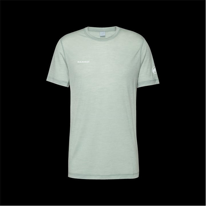 Mammut Men' Grey Tree Wool Short Sleeve Performance T-Shirt in Size S, Sports Direct