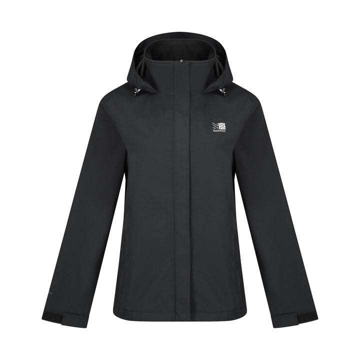 Karrimor Women's Black Urban Weathertite 10K Waterproof Long Sleeve Jacket in Size 22, Sports Direct
