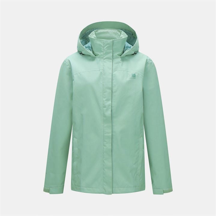 Karrimor Women's Green Urban Weathertite 10K Waterproof Long Sleeve Jacket in Size 8, Sports Direct