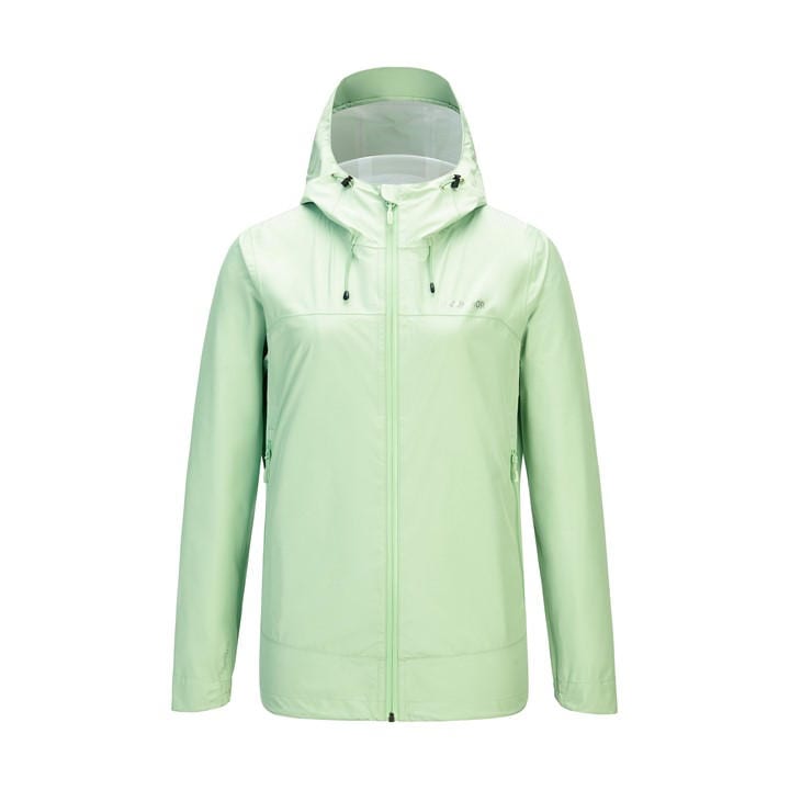 Karrimor Women's Green Helium Windproof Dwr Full Zip Waterproof Jacket in Size 10, Sports Direct