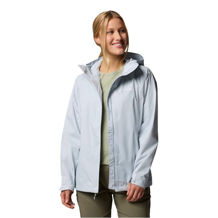 Columbia Women's Grey Arcadia™ Ii Waterproof Jacket in Size 16, Sports Direct