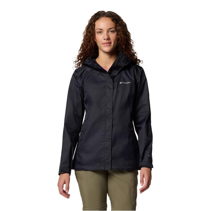 Columbia Women's Black Arcadia™ Ii Waterproof Jacket in Size 16, Sports Direct
