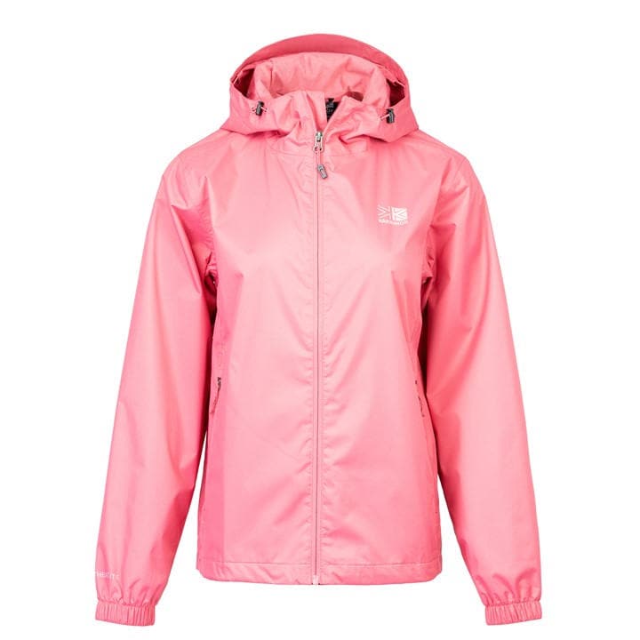 Karrimor Women's Pink Sierra Hooded Weathertite Waterproof Jacket in Size 22, Sports Direct